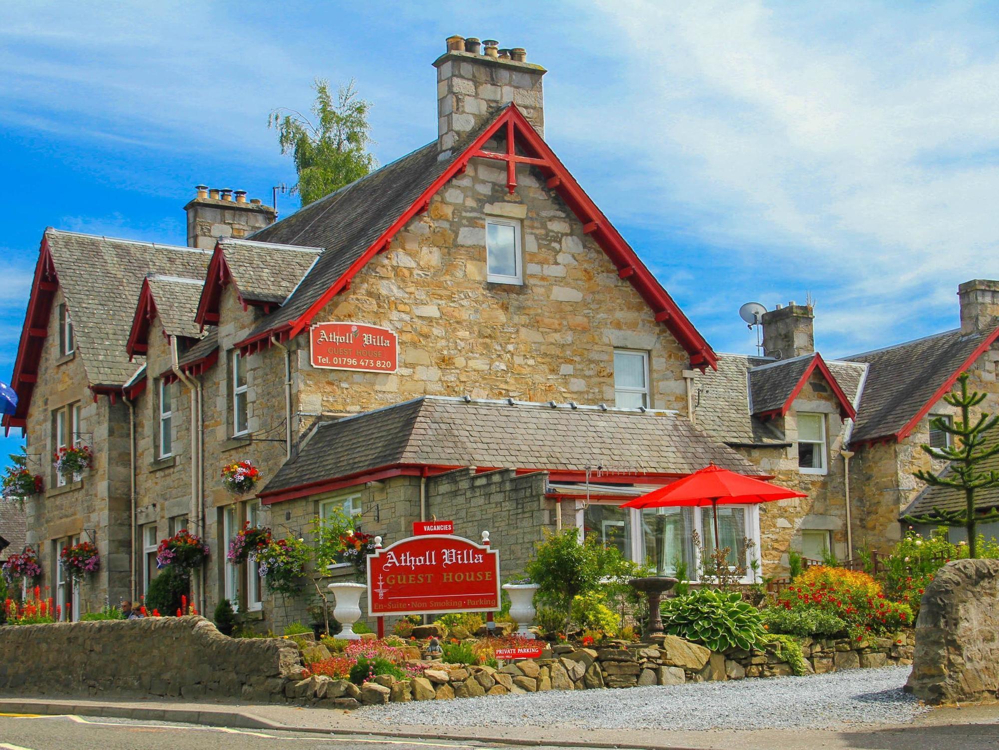 Atholl Villa Guest House Pitlochry Εξωτερικό φωτογραφία